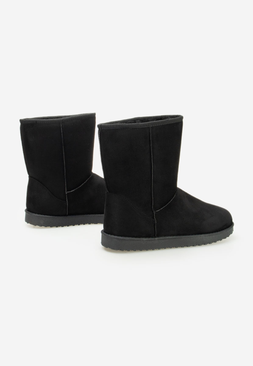 Μπότες τύπου UGG Ozira Μαύρα
