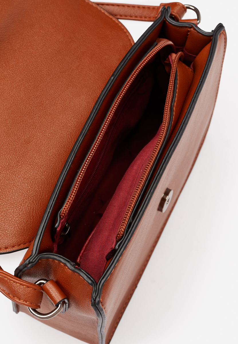 Τσάντα ωμου Easeful καφε