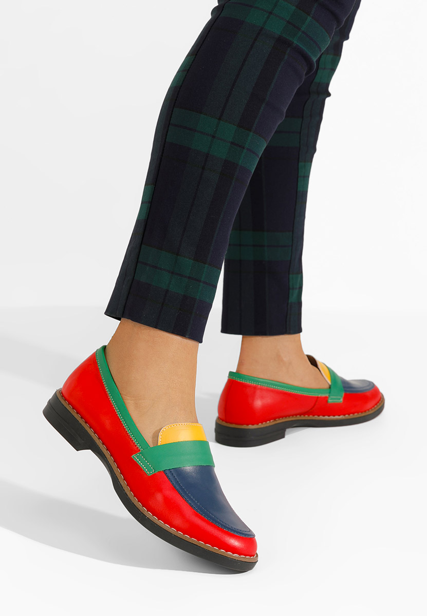 Δερμάτινα μοκασινια γυναικεια Aleda Πολυχρωμο Δερμάτινα μοκασινια γυναικεια Aleda Πολυχρωμο