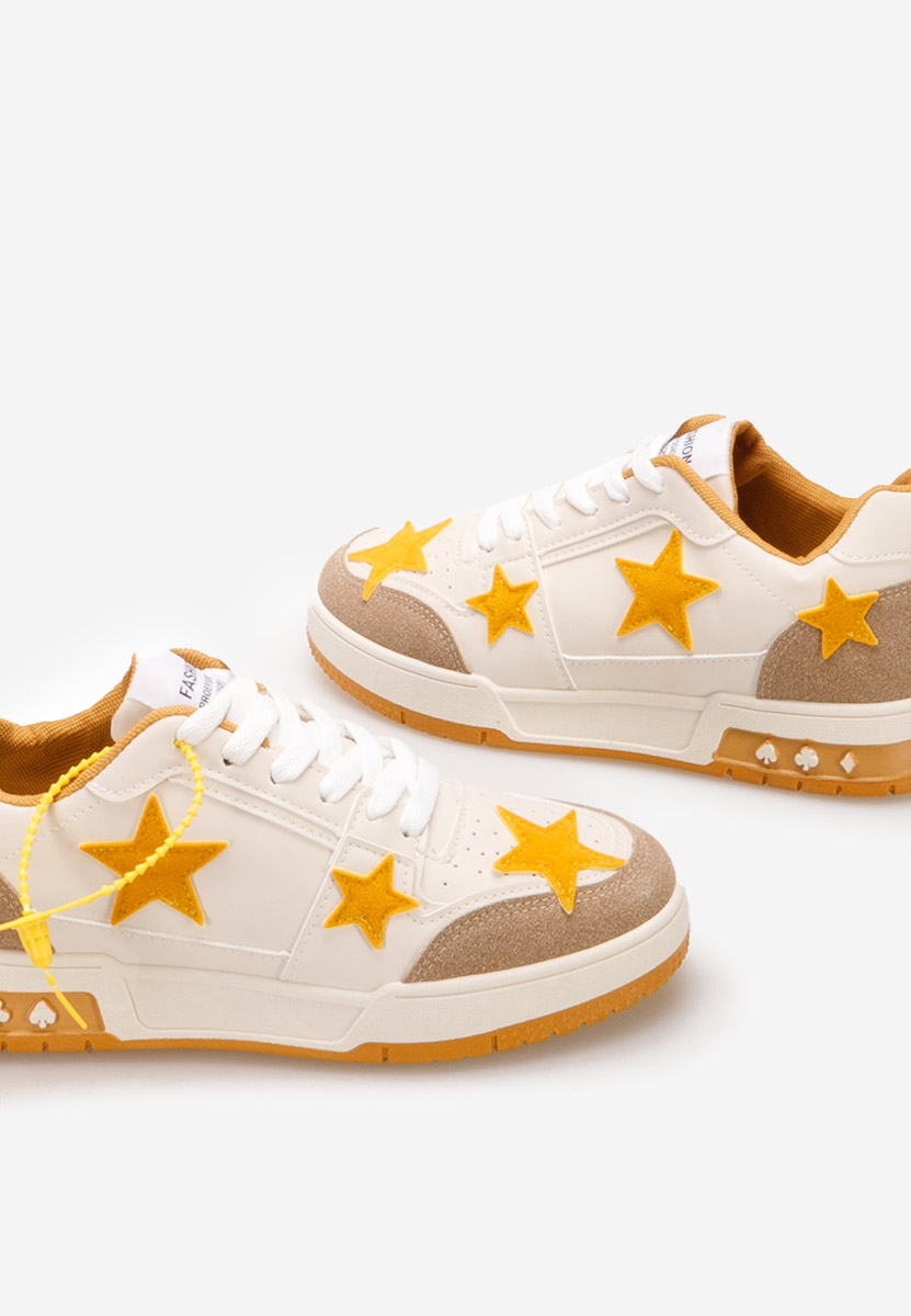 Sneakers γυναικεια Estreea μπεζ