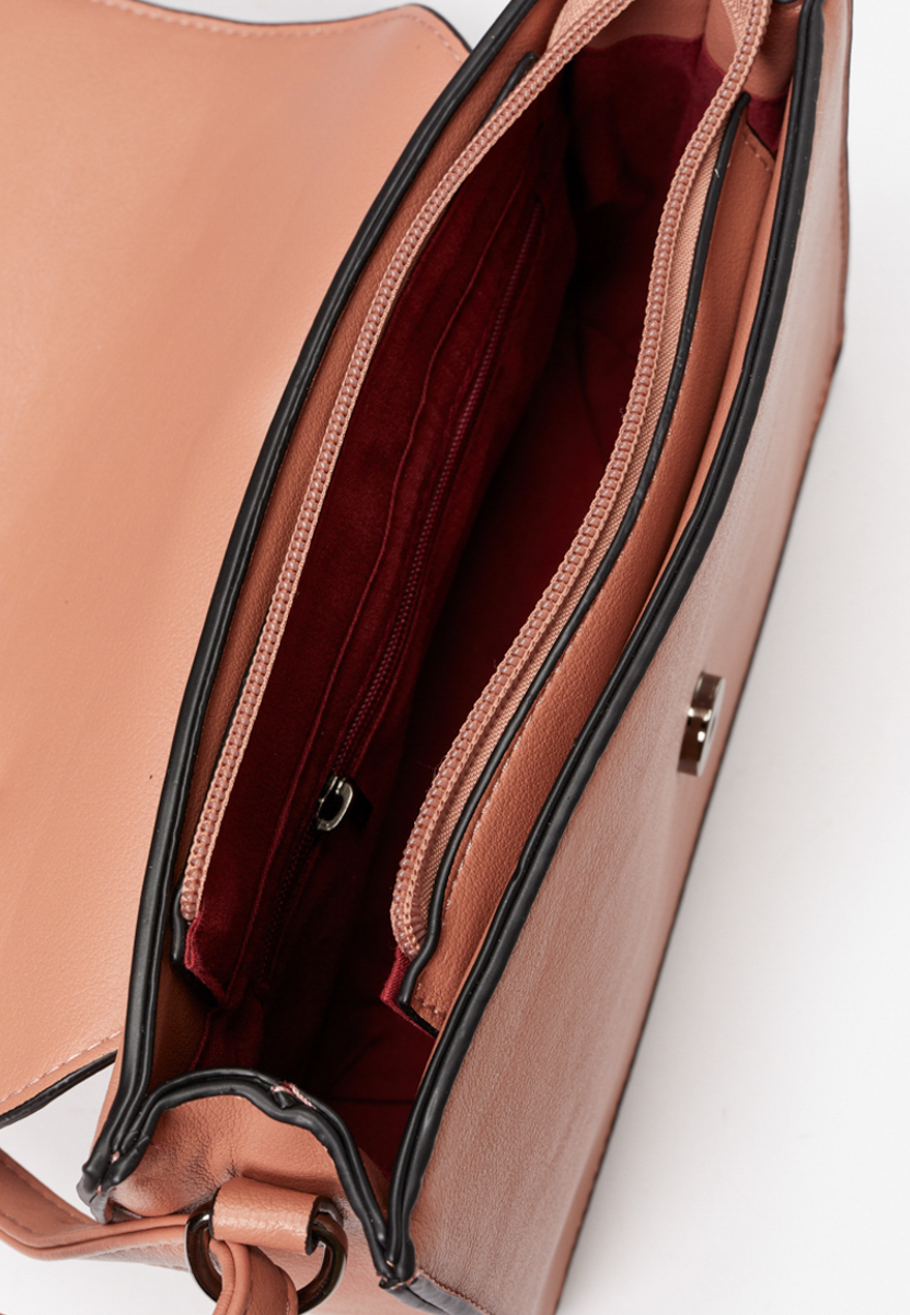 Τσάντα ωμου Easeful ροζ