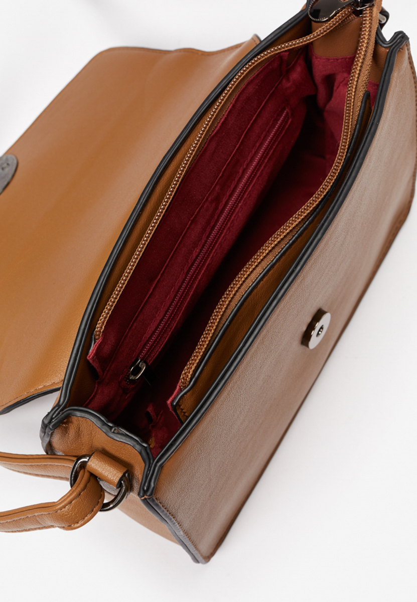 Τσάντα ωμου Easeful χακι