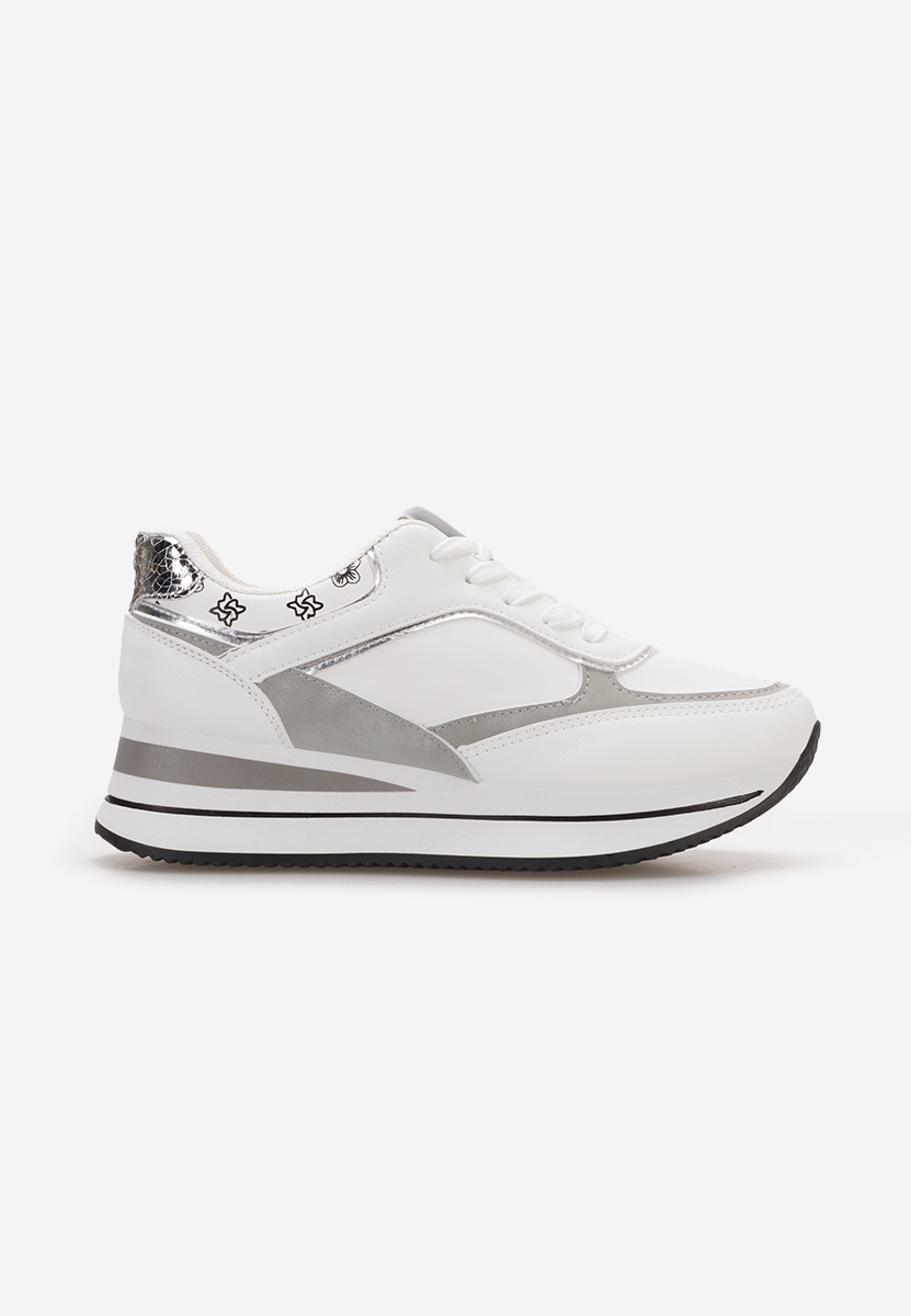 Sneakers με πλατφόρμα Aralda λευκά