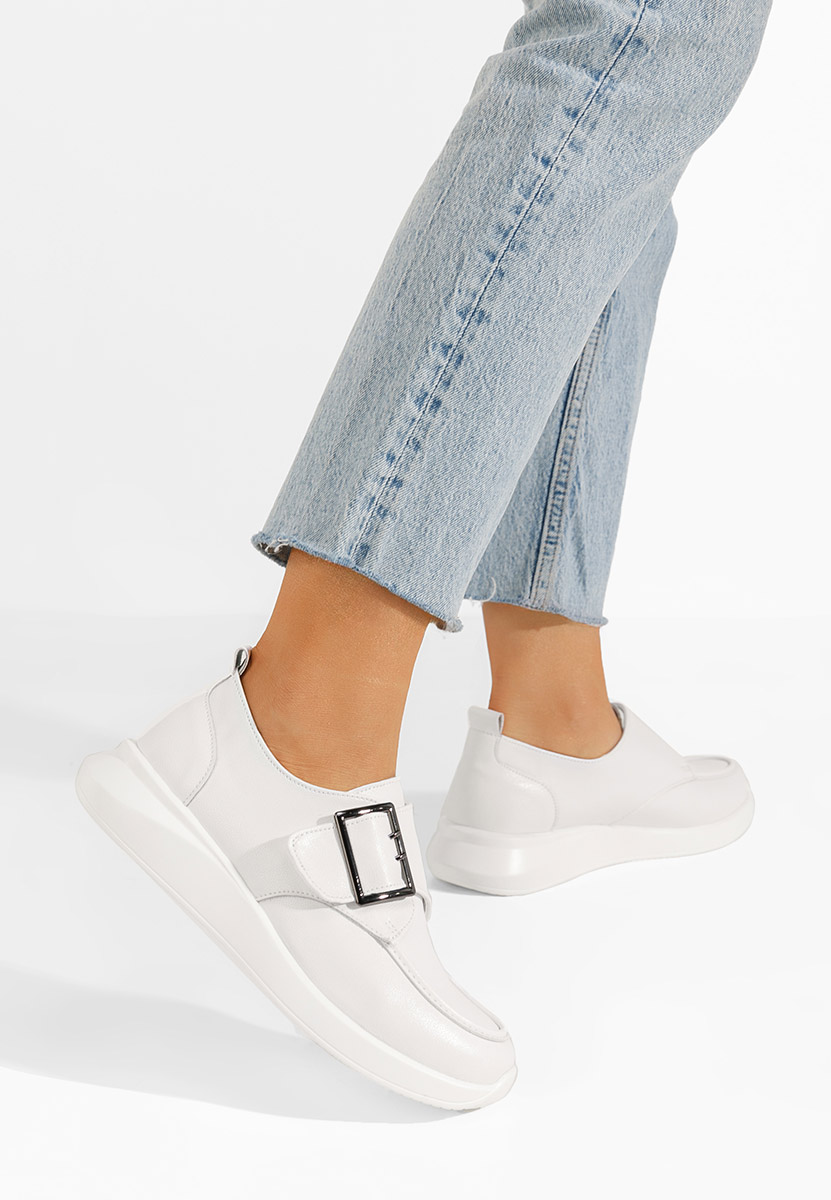Παπούτσια Casual Sylia λευκά