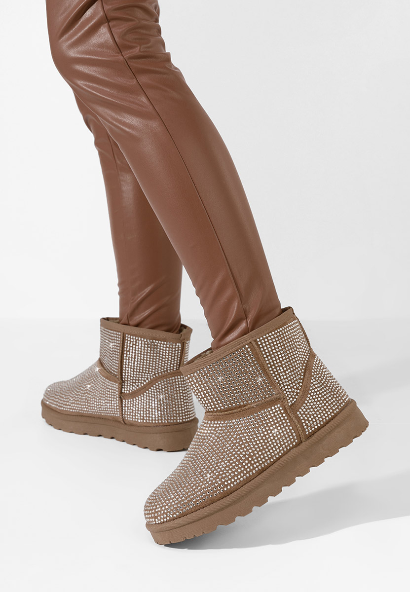 Μπότες τύπου UGG Rosaine καφε