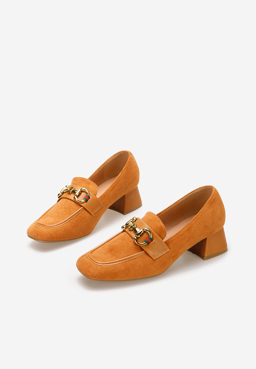 Μοκασίνια με τακουνι Nasha ταμπά Μοκασίνια με τακουνι Nasha ταμπά