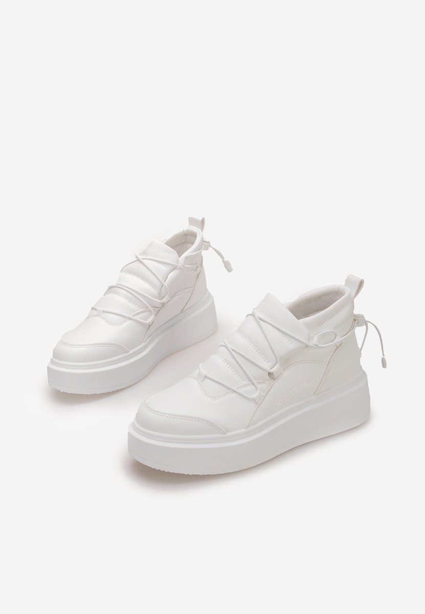 Sneakers με πλατφόρμα Eillia λευκά