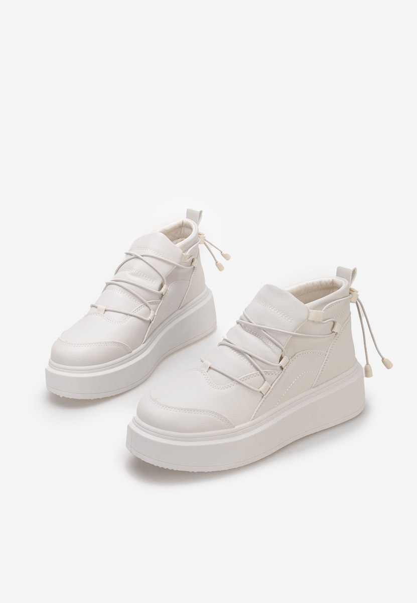 Sneakers με πλατφόρμα Eillia μπεζ