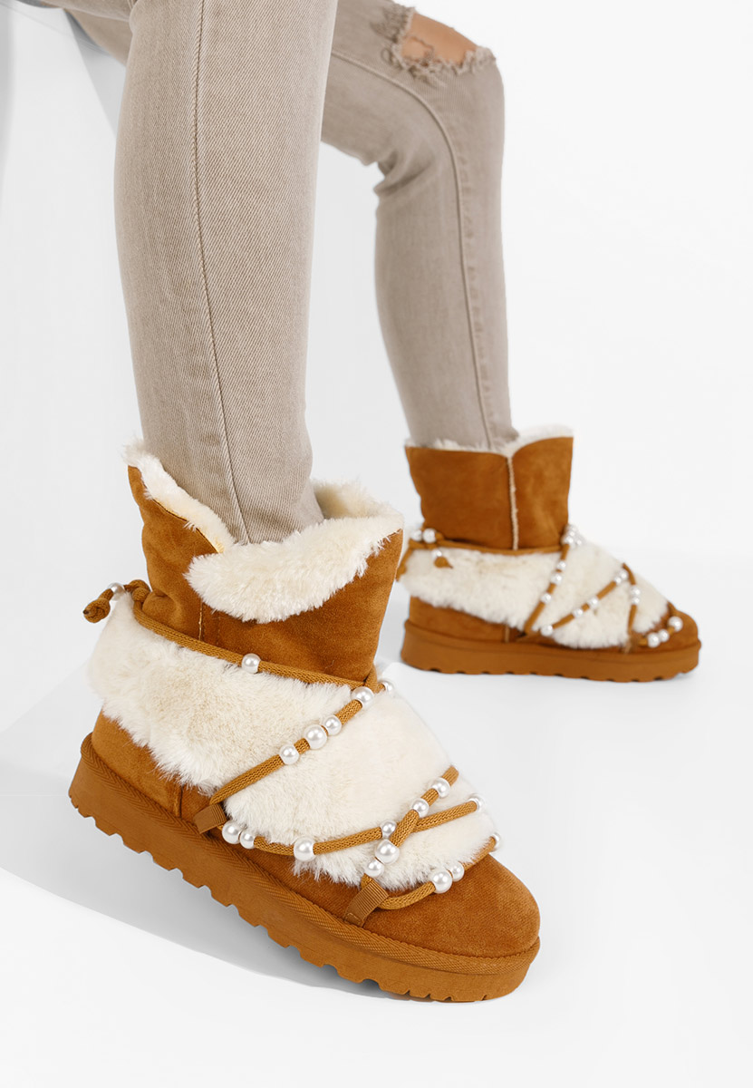 Μπότες τύπου UGG Belvia ταμπά