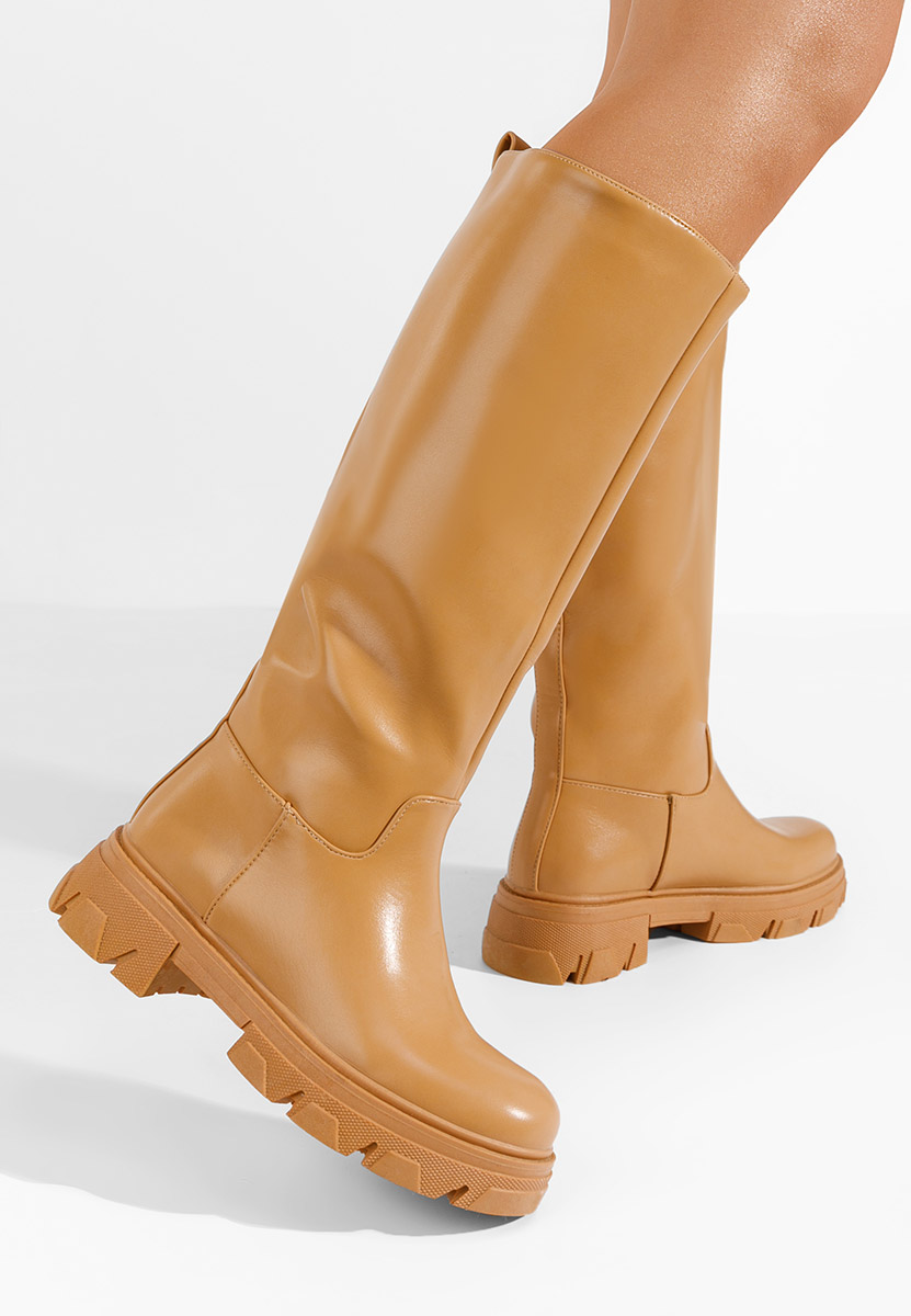 Γυναικείες Μπότες Fatima ταμπά