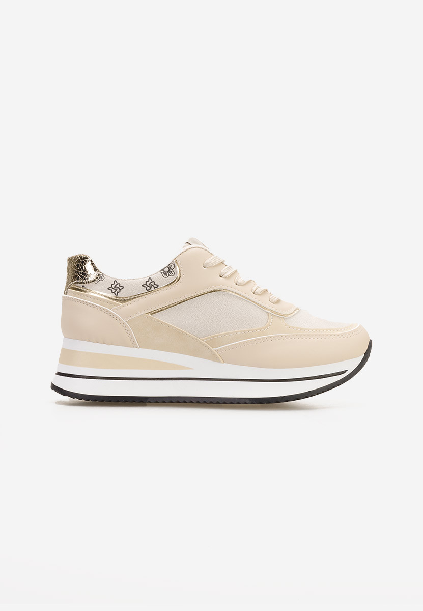 Sneakers με πλατφόρμα Aralda μπεζ