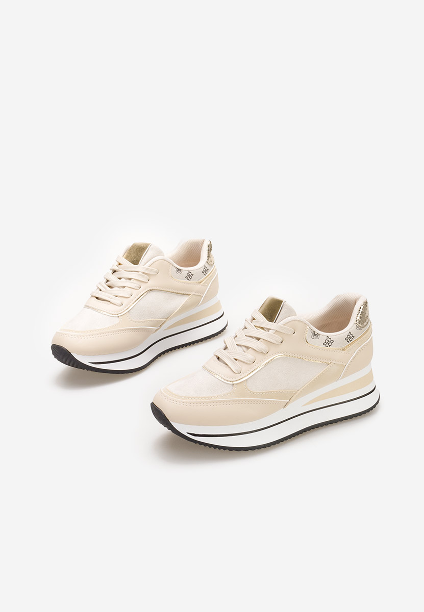 Sneakers με πλατφόρμα Aralda μπεζ