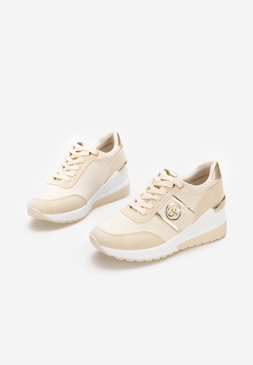 Sneakers γυναικεια Rhisa μπεζ
