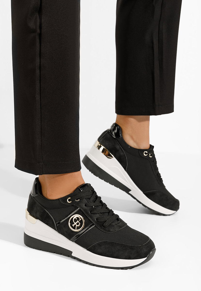 Sneakers γυναικεια Rhisa μαύρα