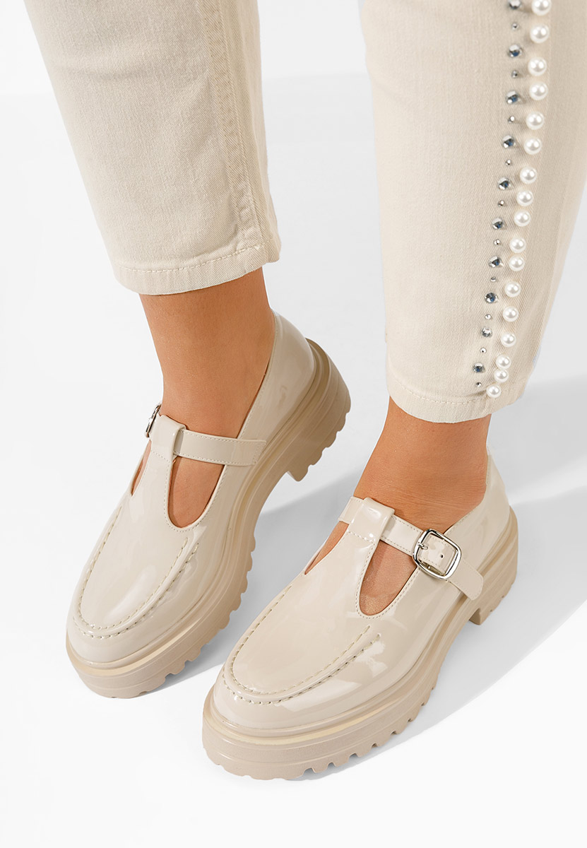 Casual παπουτσια γυναικεια Pandy μπεζ Casual παπουτσια γυναικεια Pandy μπεζ