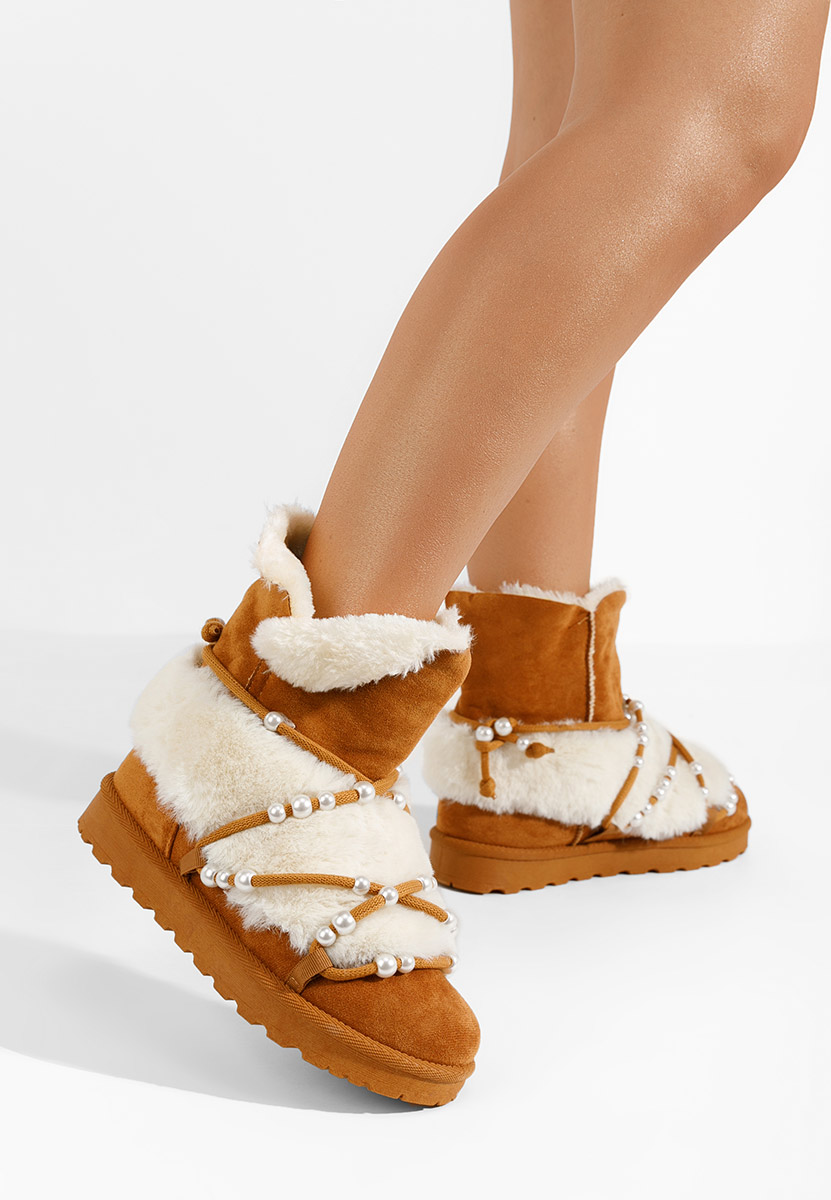 Μπότες τύπου UGG Belvia ταμπά