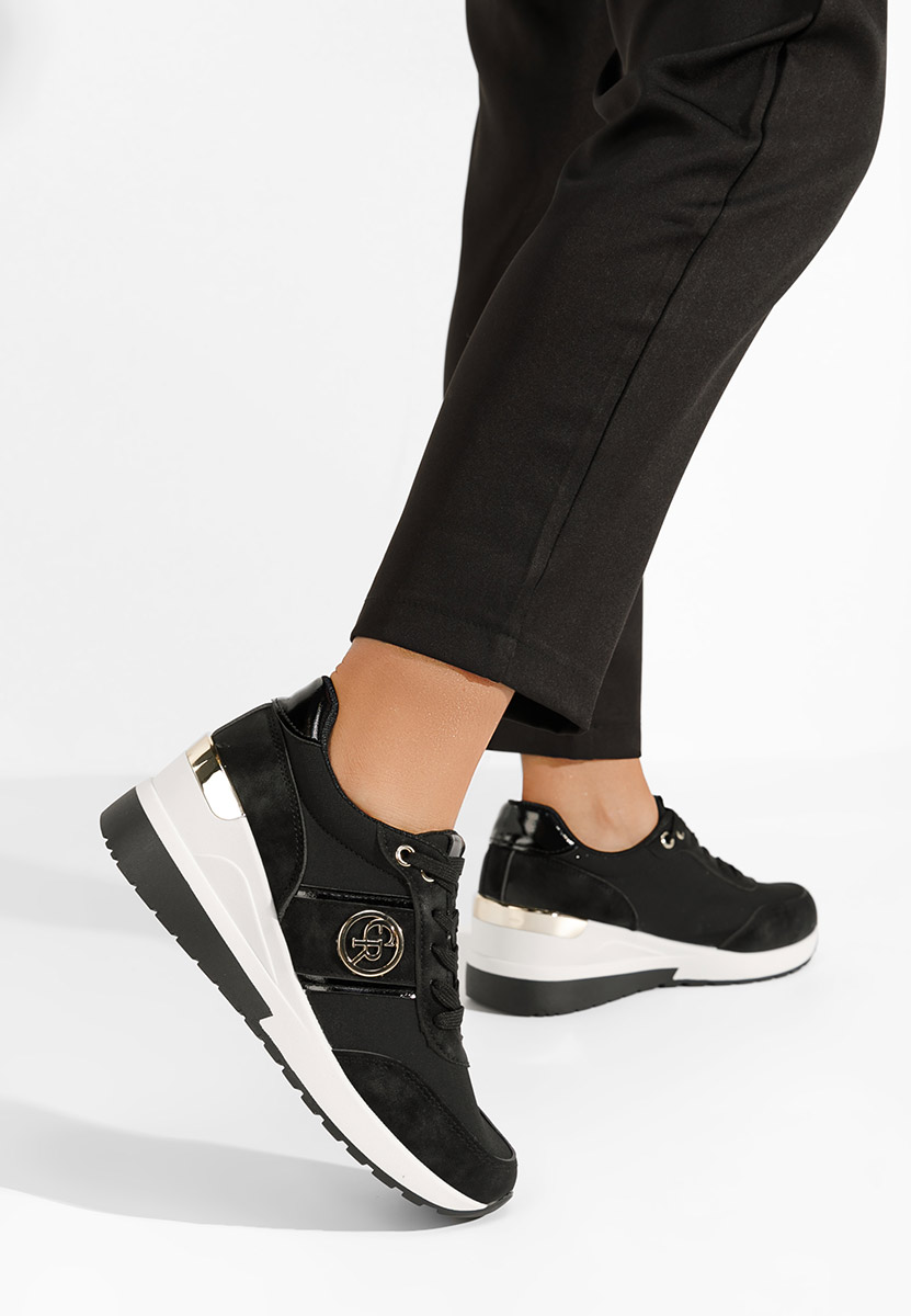 Sneakers γυναικεια Rhisa μαύρα