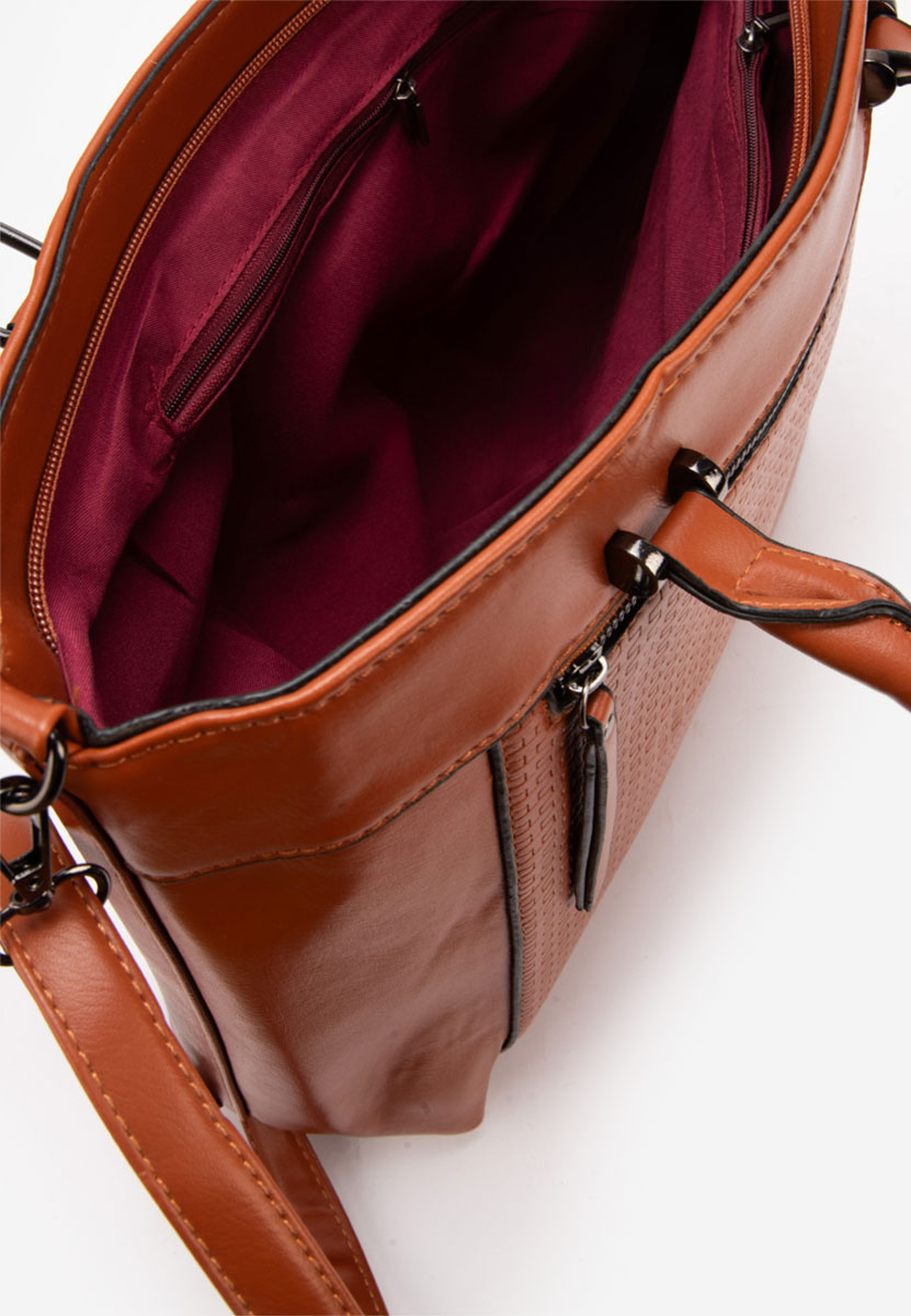 Τσάντα Χεριού Seziana καφε