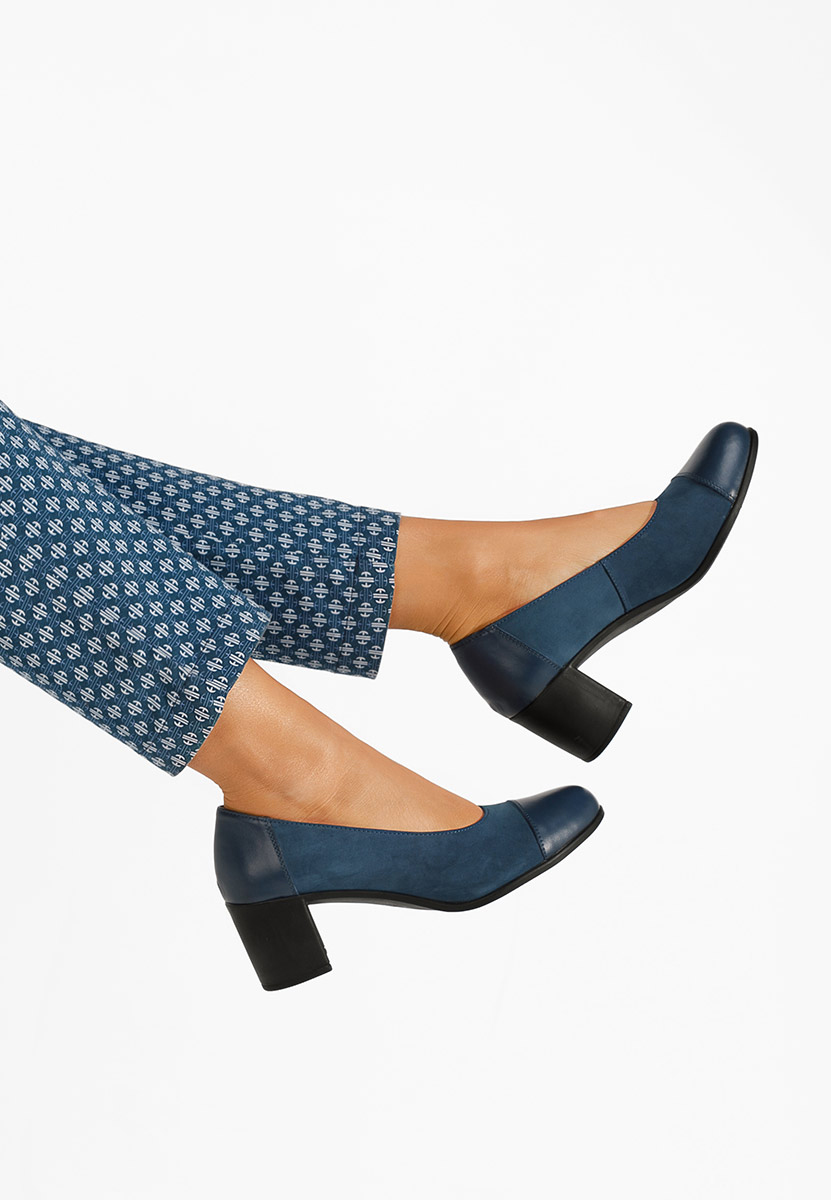 Γόβες με χοντρό τακούνι Judy V2 Νειβι