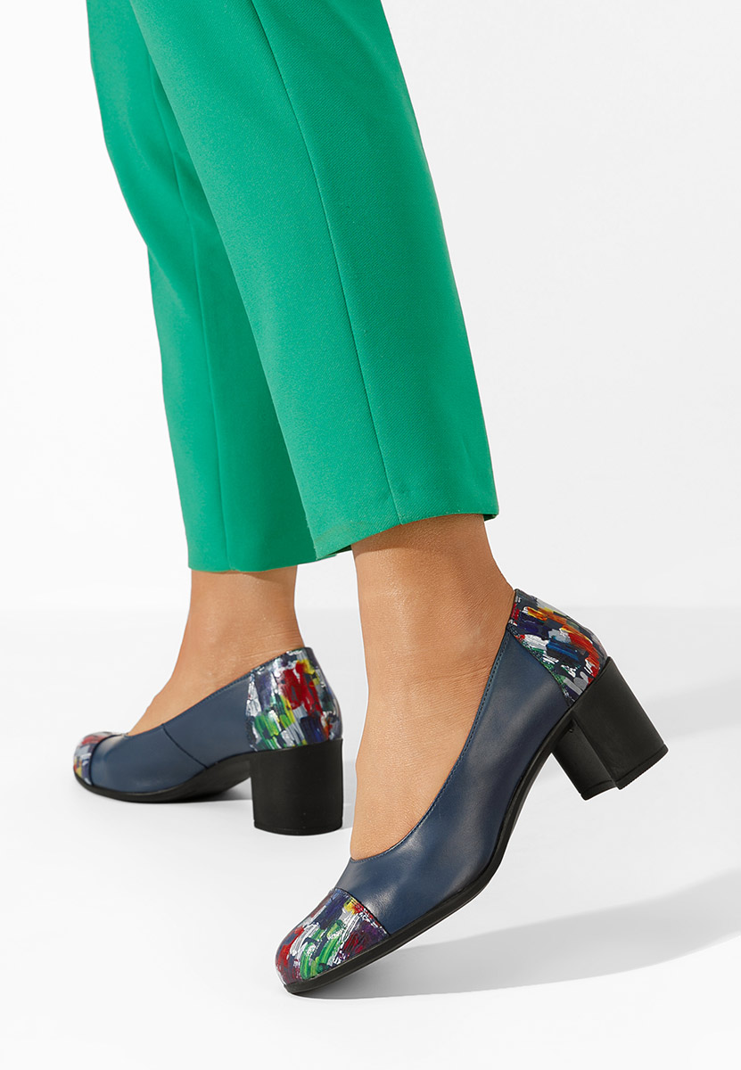 Γόβες με χοντρό τακούνι Judy V4 Νειβι