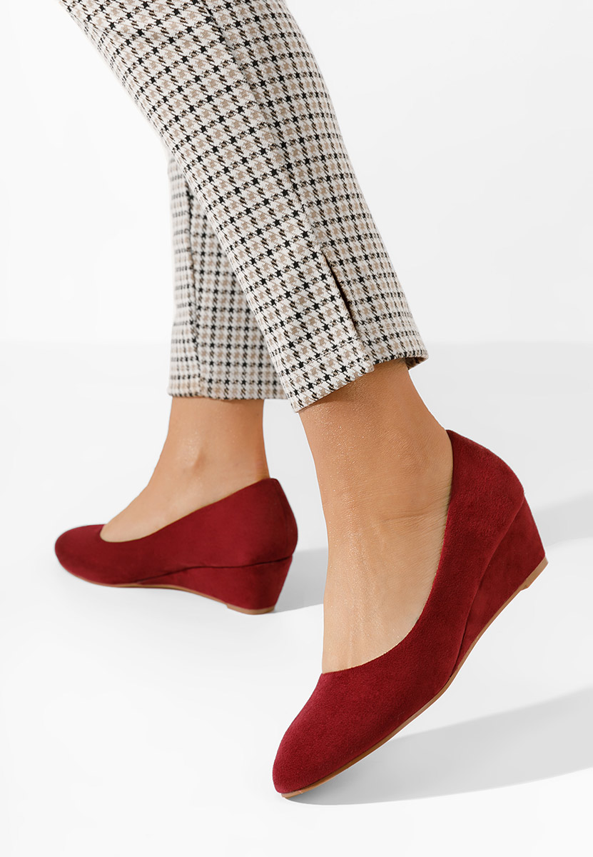 Ανατομικά παπούτσια Orsola μπορντό