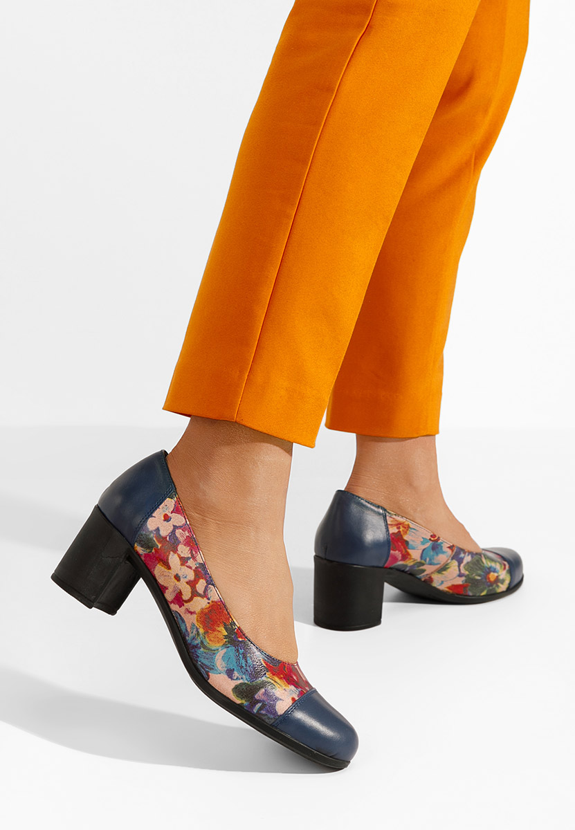 Γόβες με χοντρό τακούνι Judy Πολυχρωμο