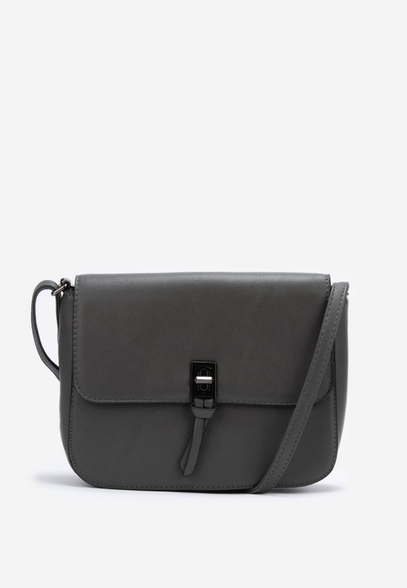 Τσάντα crossbody Hintia γκρι