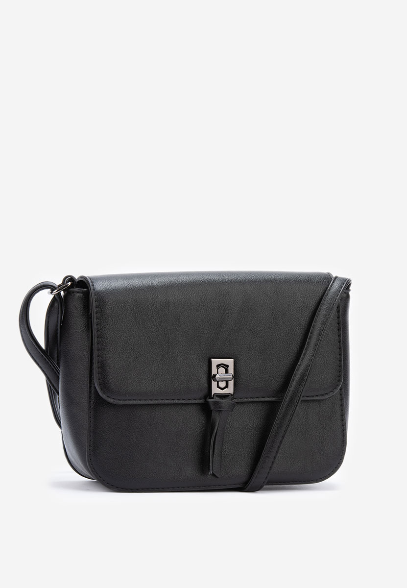 Τσάντα crossbody Hintia Μαύρα
