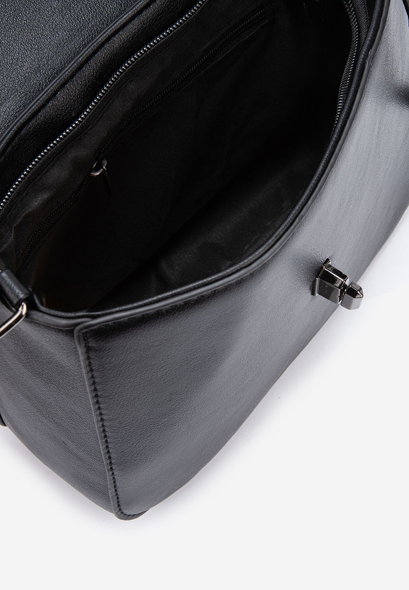 Τσάντα crossbody Hintia Μαύρα