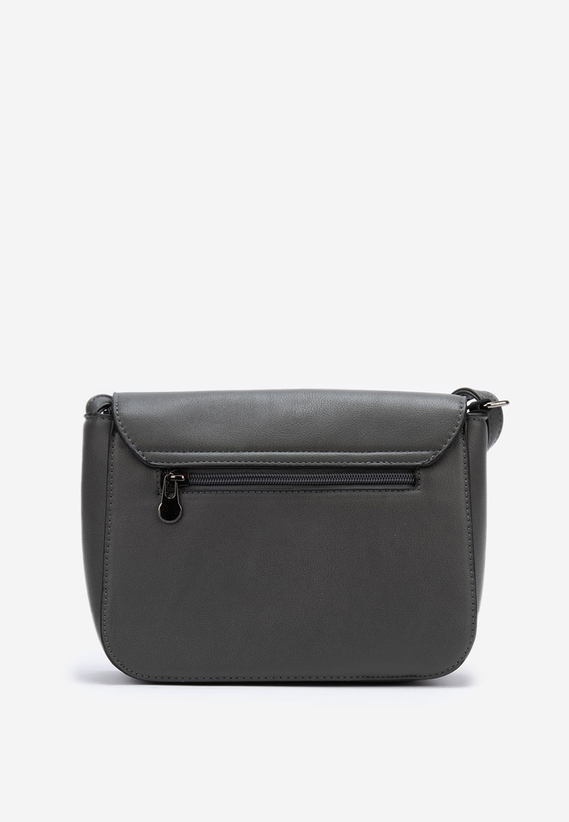 Τσάντα crossbody Hintia γκρι