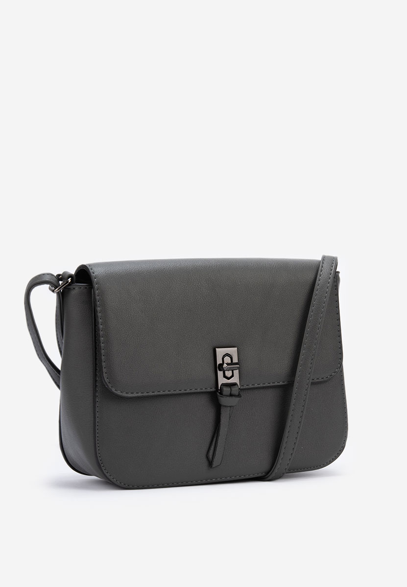 Τσάντα crossbody Hintia γκρι