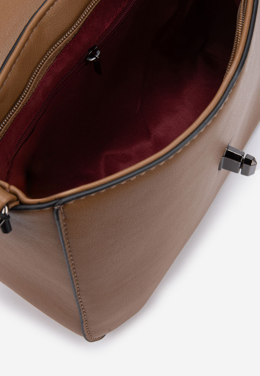 Τσάντα crossbody Hintia χακι