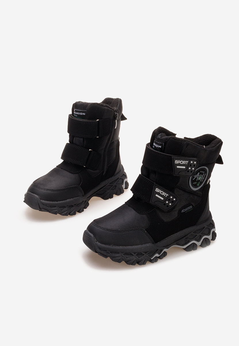 Μποτάκια για αγόρια Forrest Μαύρα