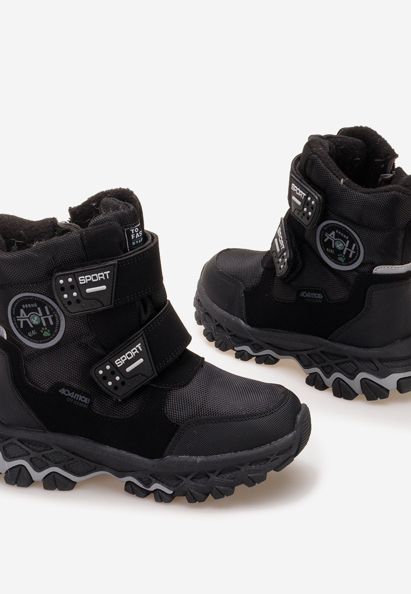 Μποτάκια για αγόρια Forrest Μαύρα