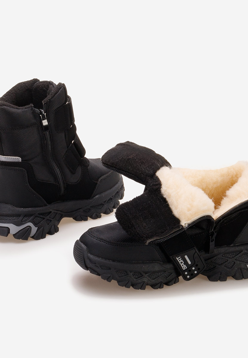 Μποτάκια για αγόρια Forrest Μαύρα