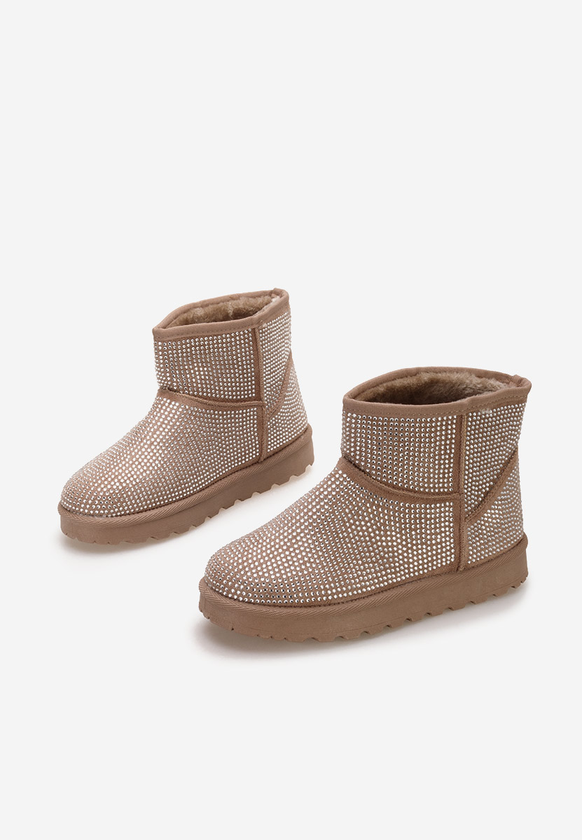 Μπότες τύπου UGG Rosaine καφε