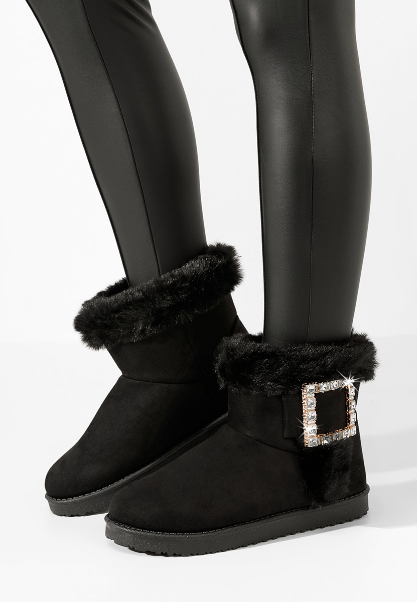 Μπότες τύπου UGG Noranda Μαύρα