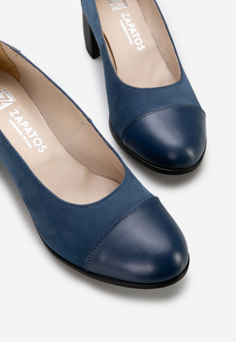 Γόβες με χοντρό τακούνι Judy V2 Νειβι