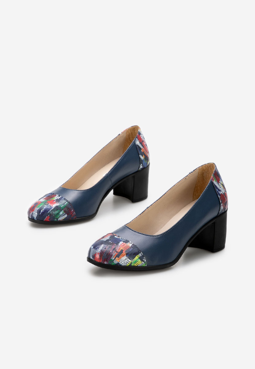 Γόβες με χοντρό τακούνι Judy V4 Νειβι