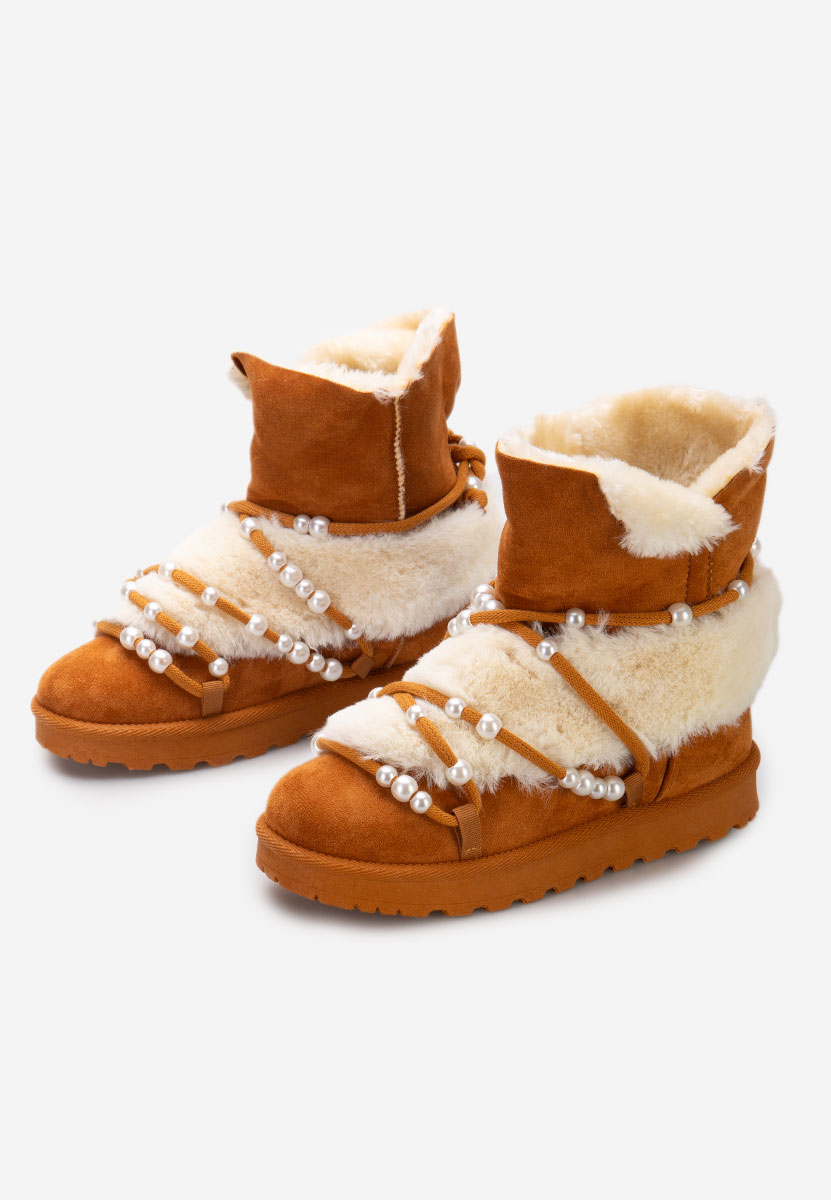 Μπότες τύπου UGG Belvia ταμπά