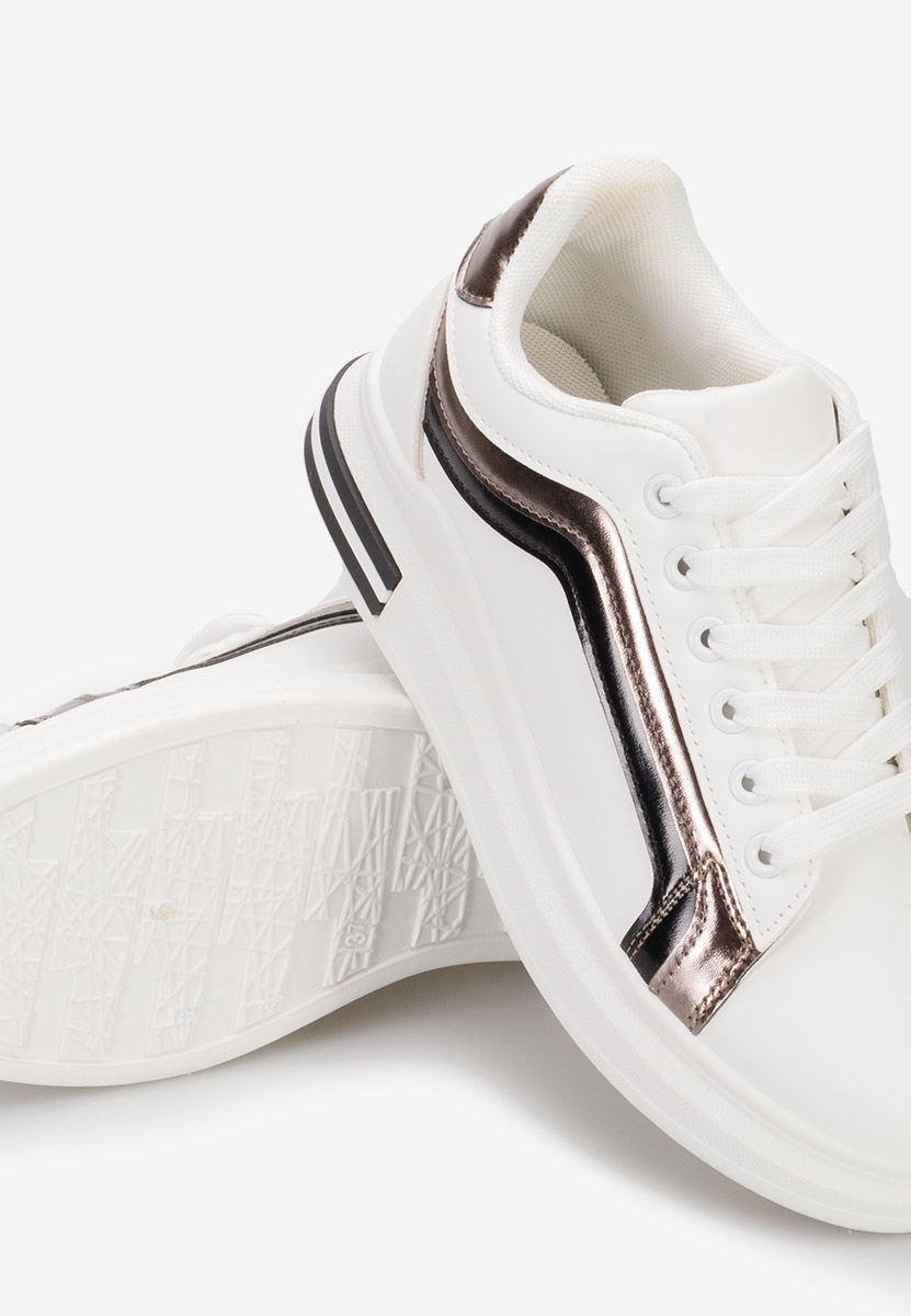 Sneakers γυναικεια Ateliana V5 λευκά
