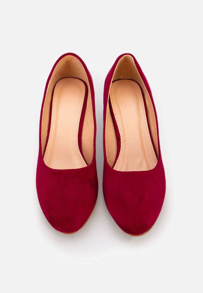 Ανατομικά παπούτσια Orsola μπορντό