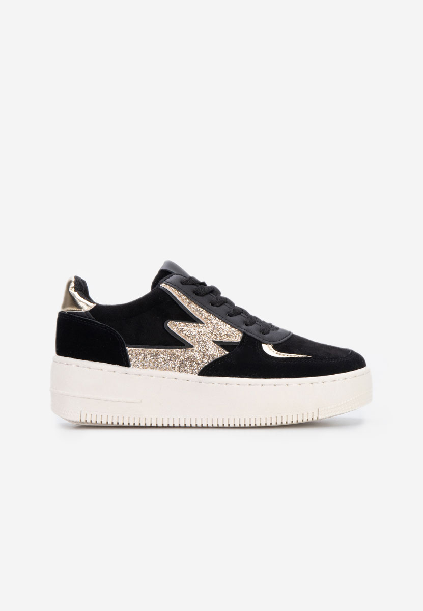 Sneakers με πλατφόρμα Nadine μαύρα