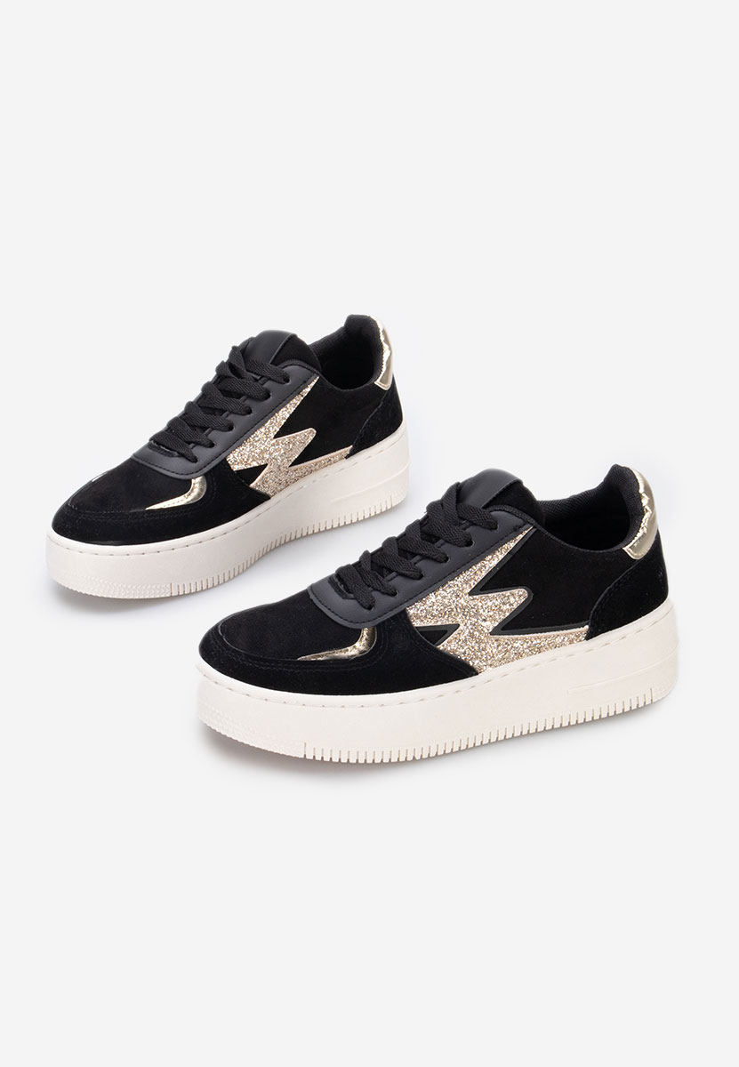 Sneakers με πλατφόρμα Nadine μαύρα
