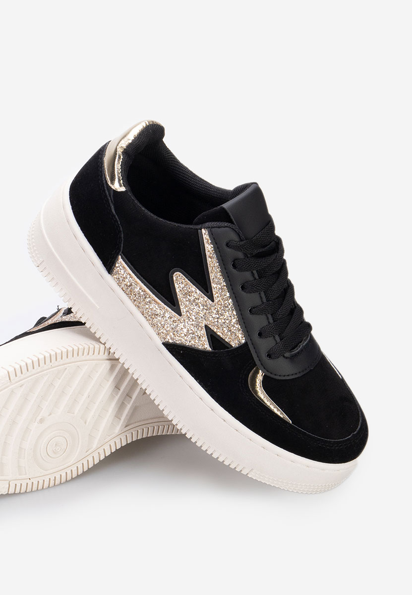 Sneakers με πλατφόρμα Nadine μαύρα