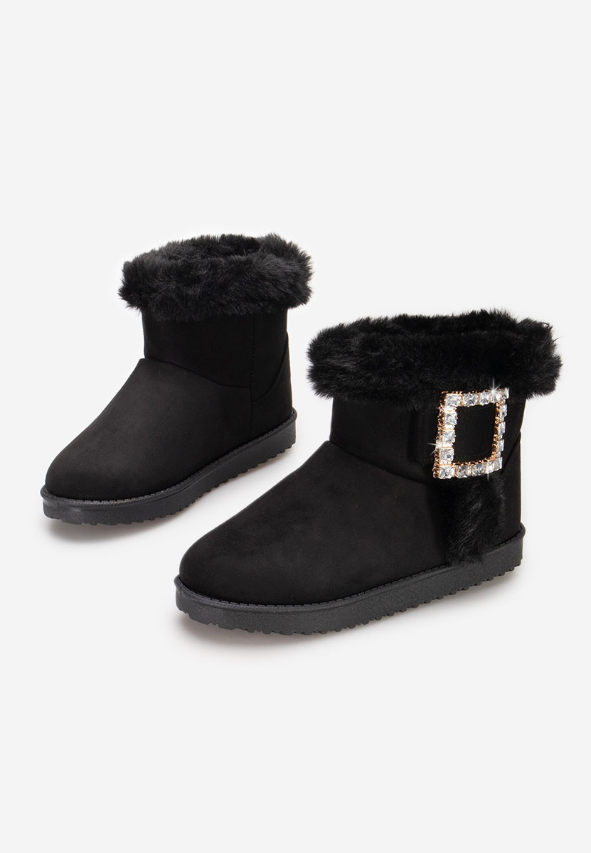 Μπότες τύπου UGG Noranda Μαύρα