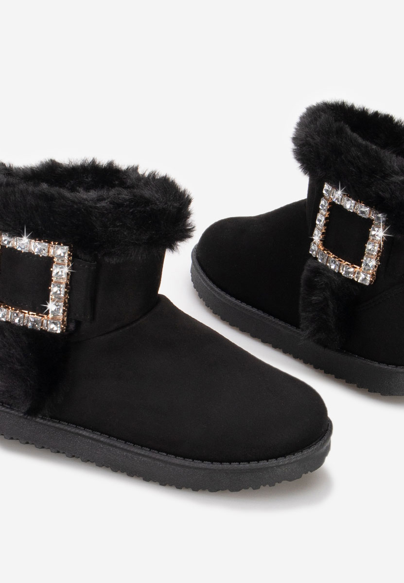 Μπότες τύπου UGG Noranda Μαύρα