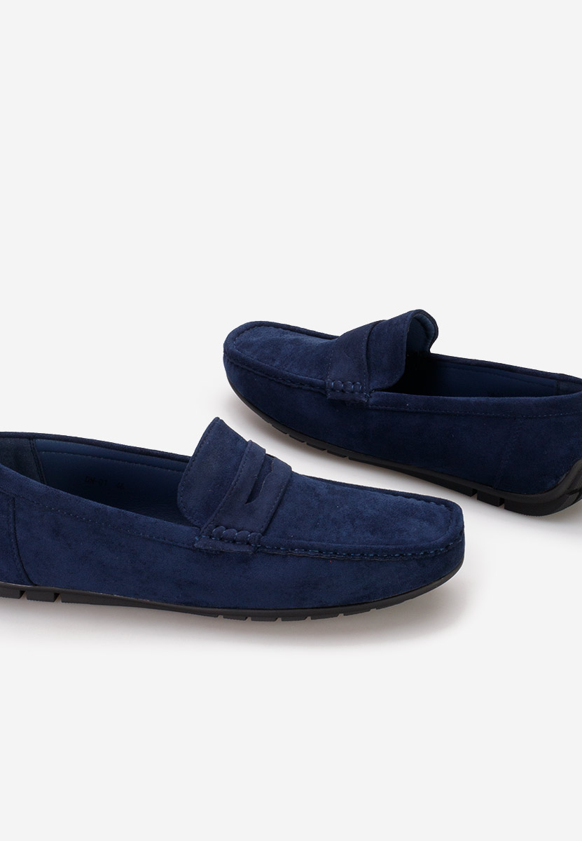 Mοκασινια ανδρικά Morris μπλε