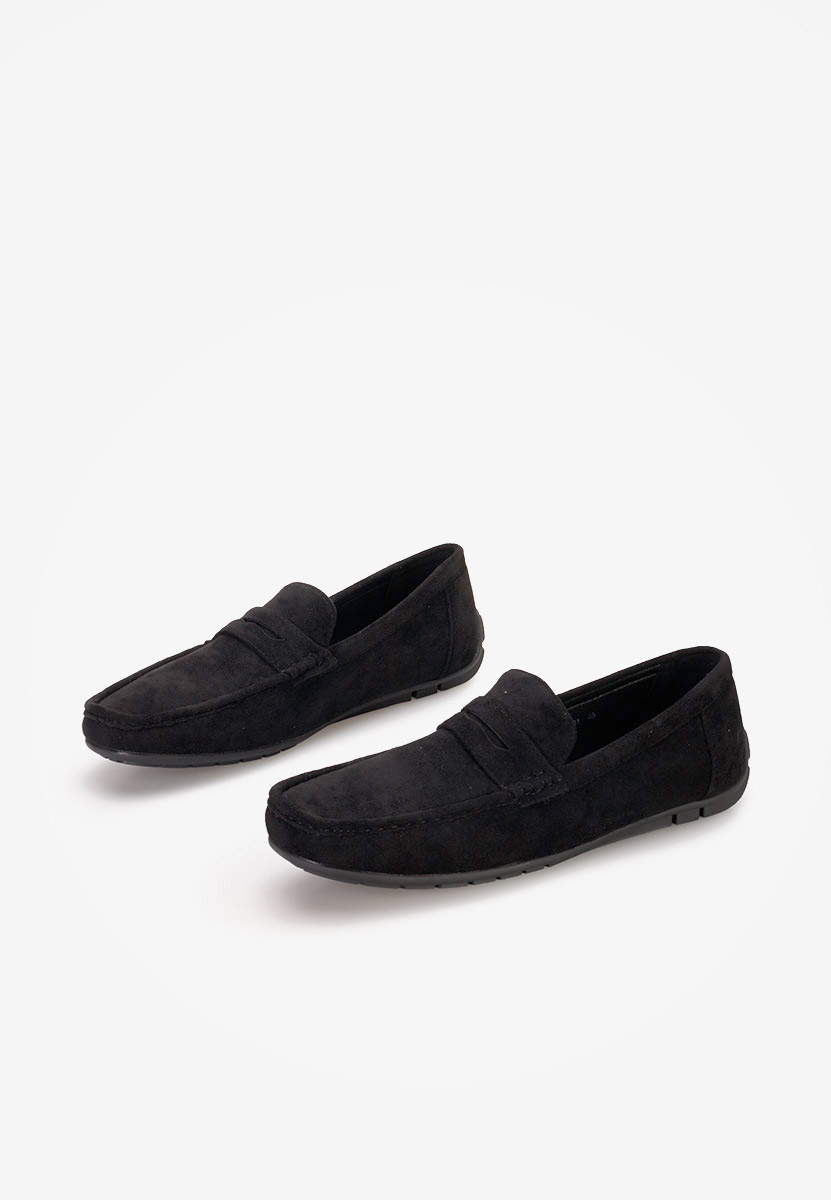 Mοκασινια ανδρικά Morris μαύρα