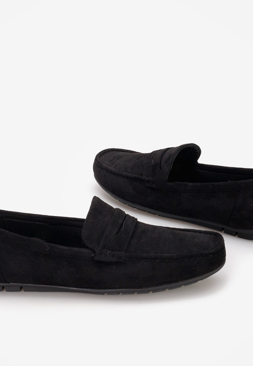 Mοκασινια ανδρικά Morris μαύρα